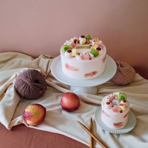桃氣春暉 (蜜桃蛋糕)