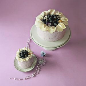 醇愛綻放 (藍莓巧克力蛋糕)